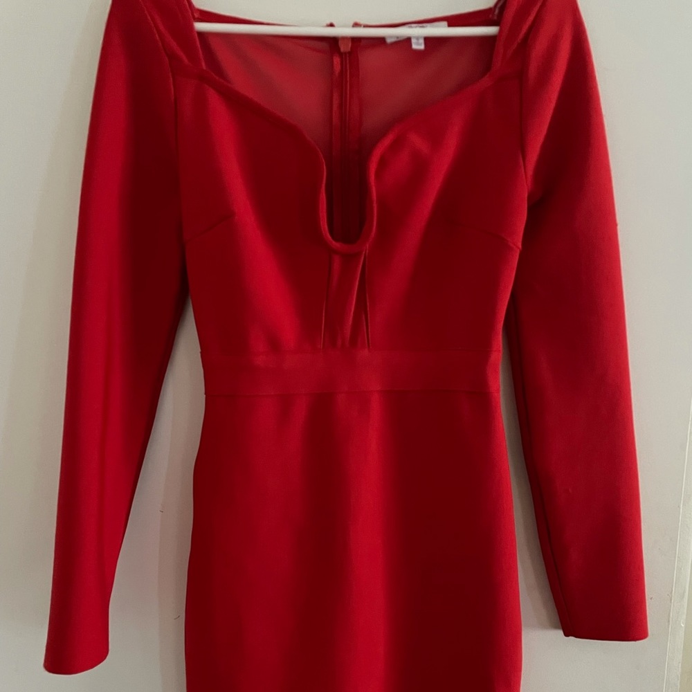 Beautiful red dress